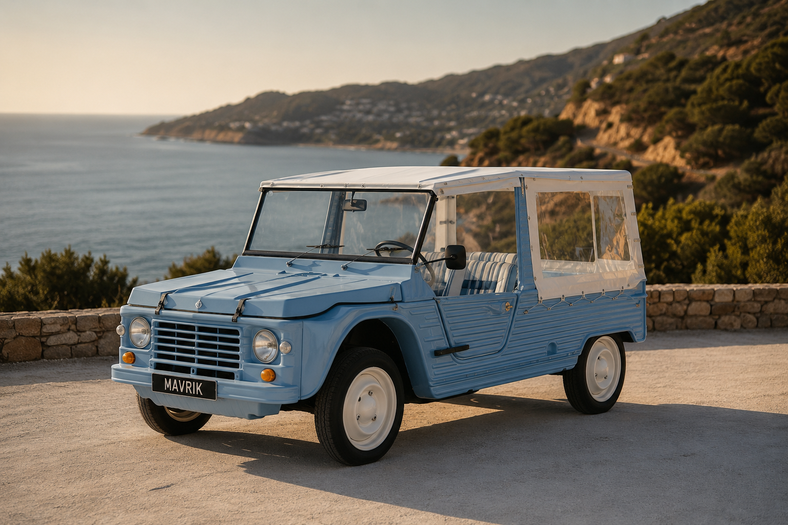 Citroën Méhari bleu ciel