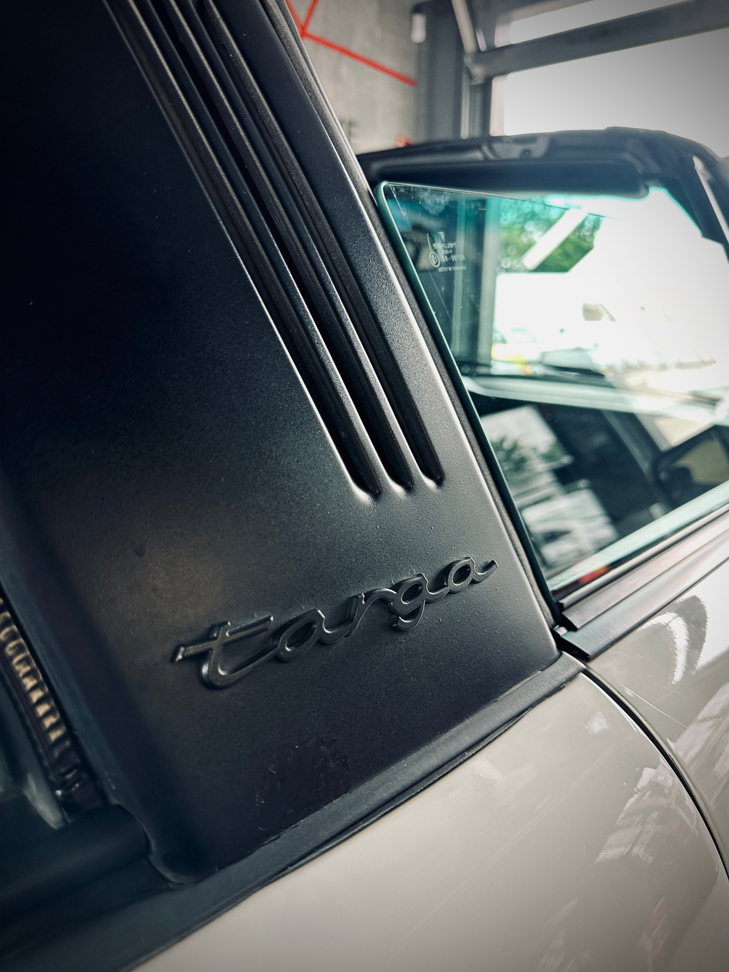 Détail script Targa arrière
